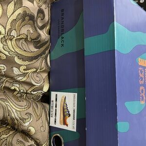 Brand black men shoes